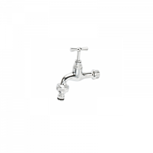 Nikeliuotas žalvarinis ventilis ½“