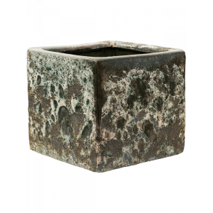 Baq Lava Cube Relic Jade vazonas