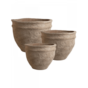 Reed Pot Terracotta 3vnt. rinkinys