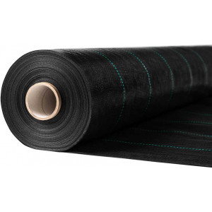 Agrotekstilė 160cm x 10m juoda 100g/m2