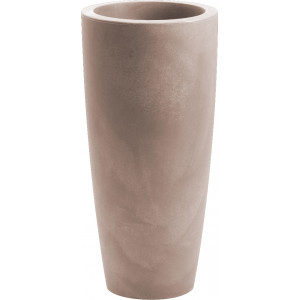 Vazonas 33x70cm tabako spalvos Talos Matt 33, plastikinis