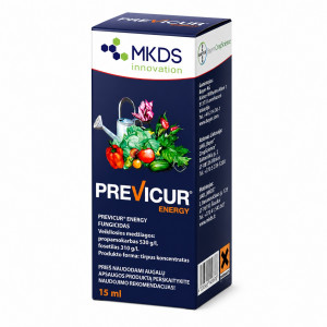 Previcur Energy fungicidas, 15 ml – sisteminis fungicidas nuo šaknų puvinių