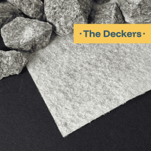 Copy of Copy of Geotekstilė 100g/m² THE DECKERS, balta, 2m x 50m 
