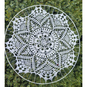 Sienų dekoracija mandala 'Monarda', D50cm