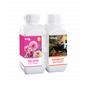 PREMIUM TRĄŠOS GĖLĖMS + HUMIROOT (0,5 l+ 0,5 l)